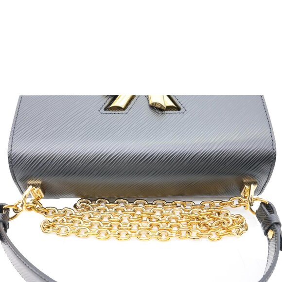 Louis Vuitton  Twist MM Epi Leather Chain Shoulder Bag Black - Picture 5 of 15